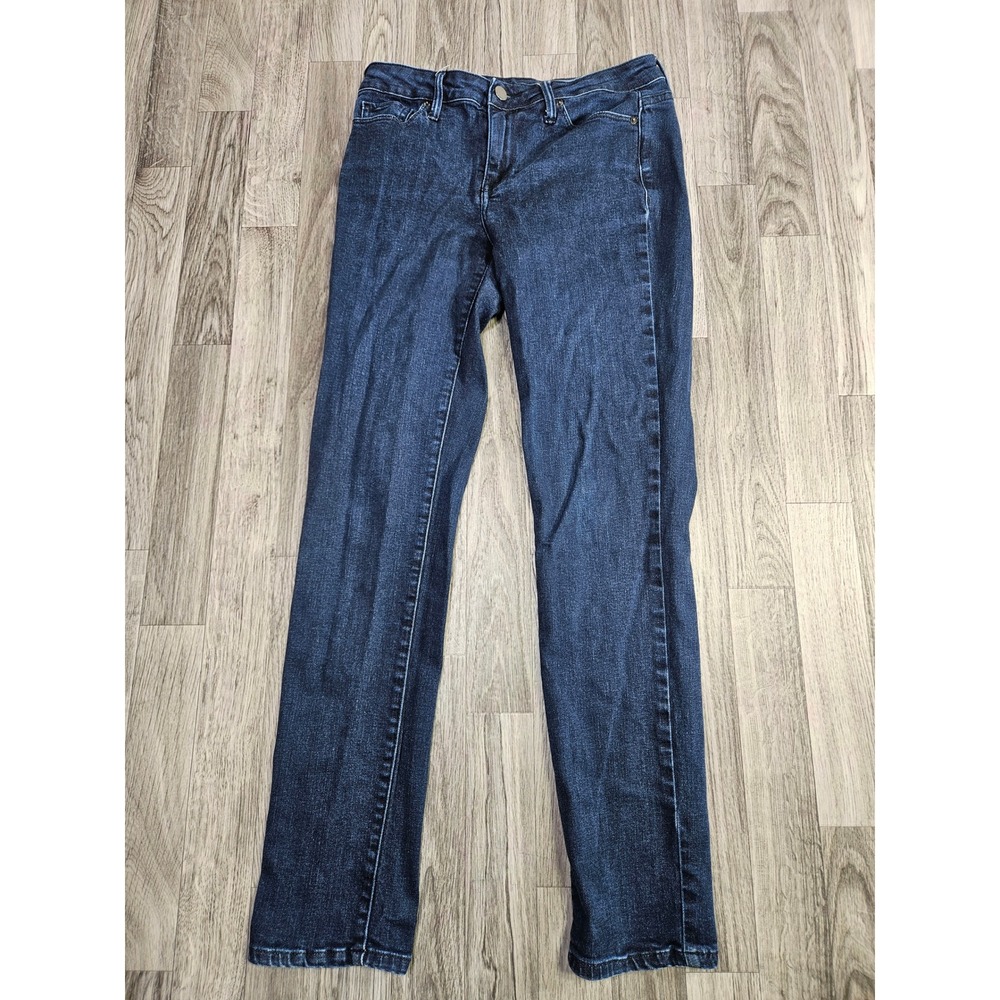 Calvin Klein Ultimate Skinny Jeans Womens 6x30 Blue Dark Wash Stretch Denim